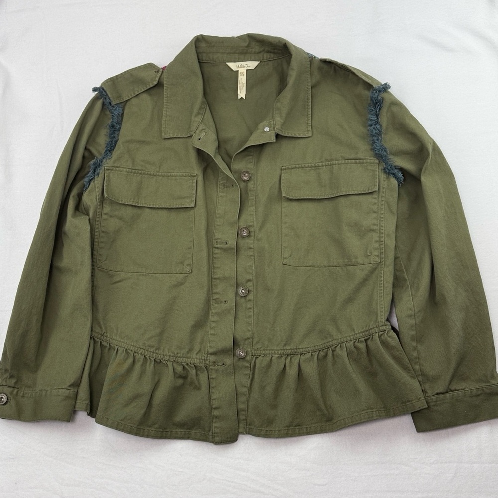 Matilda Jane Utility Jacket in Olive Green XXL